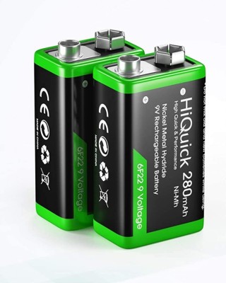 Acumulatori 9V Ni-Mh 280 mAh, ready to use - 2 buc / set foto