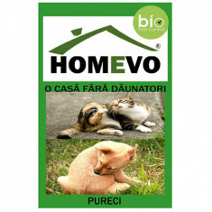 Pulbere anti purici pentru caini si pisici HomeEvo, 50g