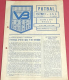 Program meci fotbal VICTORIA Bucuresti - ASA TARGU MURES (04.05.1986)