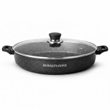 Oala joasa din aluminiu turnat cu acoperire marmura 40 cm Royalty Line