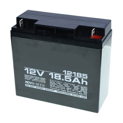Acumulator Plumb-Acid 12V, 18.5 A elSales ELS-AC12185, negru foto