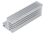 Radiator extrudat TO220 natural 84mm L x 30mm W x 31mm H 5,5K/W