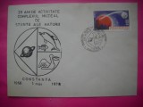 HOPCT PLIC NR 1705 COMPLEXUL MUZEAL STIINTE ALE NATURII CONSTANTA -DELFINARIU / PLANETARIU CT- 1978 -ROMANIA