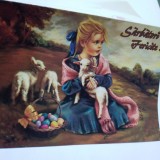 CARTE POSTALA FELICITARE NECIRCULATA