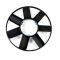 Elice ventilator BMW Seria 3 E30, 09.1985-06.1993, motor 324 D / 324 TD, 63, 85 kw, diesel, cv manuala/automata, cu/fara AC, 7 palete, 3 gauri, 430 m