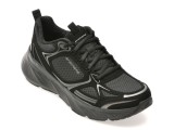 Pantofi sport SKECHERS negri, 150475, din material textil
