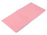 Bandă termoconductoare roz 100mm x 200mm, 6W/mK, 1mm grosime