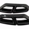 Ornamente tobe sistemul de evacuare VW Passat B8 3G (2015-2019) Negru Lucios Performance AutoTuning