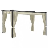 Cumpara ieftin Pavilion, crem, 4 x 3 m
