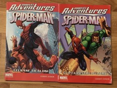 Set 2 carti seria Spider-Man. Corint Junior Marvel. Benzi desenate