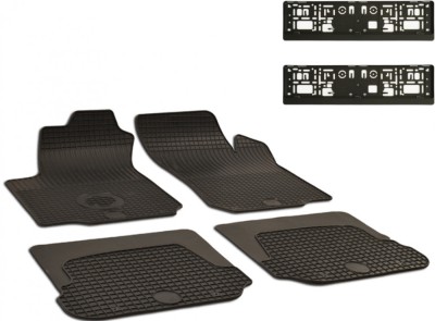 Set Covorase Auto Cauciuc Umbrella Pentru Skoda Octavia (1997-2004) + Suport Numar Inmatriculare Mega Drive Simplu Set 2 Buc foto