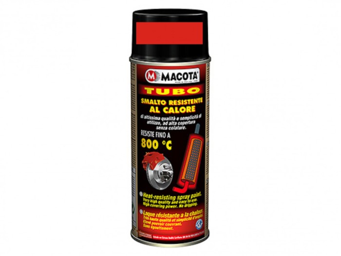 Vopsea Temperaturi Inalte 800 C (Termorezistenta) Spray Rosie 400ml