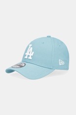 New Era șapcă de baseball din bumbac culoarea turcoaz, 60691387
