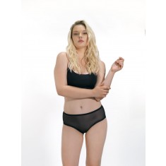 GS1163-1 Chilot normal cu marimi mari din plasa si dantela