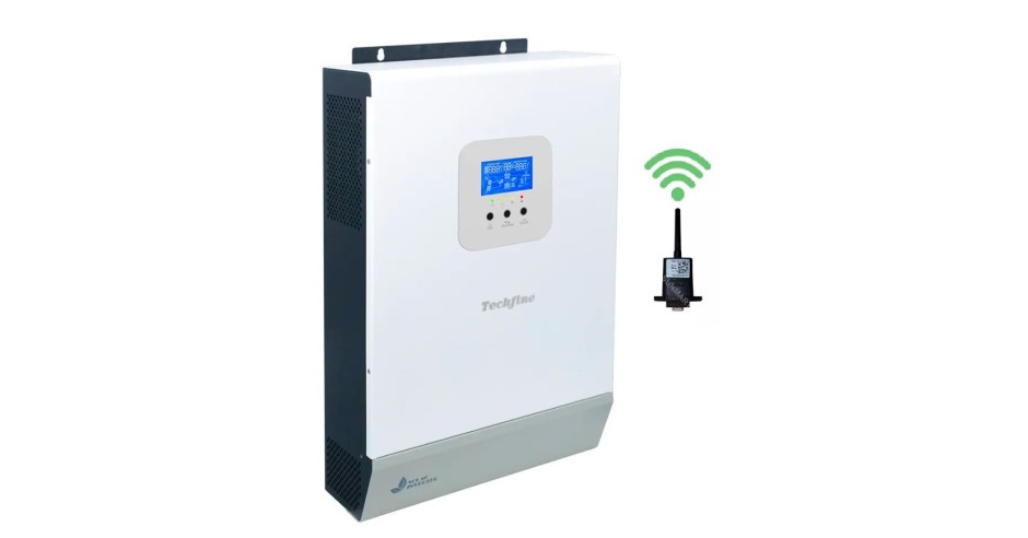 Onduleur Solaire Hybride 5.5kW - Wifi - Pur Sinus - Contrôleur MPPT - Neuf