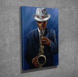 Tablou decorativ, Vega, Canvas 100 procente, lemn 100 procente, 30 x 40 cm, 265VGA1016, Multicolor