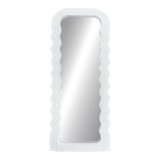 Oglinda Maraya Inart alb PP 46x3x110cm