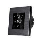Cumpara ieftin Termostat Wi-Fi pentru incalzirea electrica LUXION cu Rama din Aluminiu SmartElectro IntelligentHouse