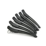 Set de 2 unități: Cleme pentru păr Pro Master, 6 buc, negru