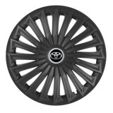 Set 4 capace roti Joy Negru R17 pentru gama auto Toyota - TOYOTA / R17