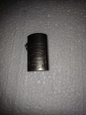 Bricheta inedita &amp;quot;JACK DANIEL&amp;#039;S Tennessee Whiskey&amp;quot; metal / cu serie /ioc benzina foto