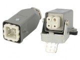 Conector HDC tată mamă 4 3 PIN metal 3A, MOLEX