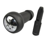 Set nuca schimbator viteze si adaptor fixare VentooĂ&sbquo;&Acirc;&reg;, 5 viteze, inel cromat, compatibil cu Citroen C2, C3,