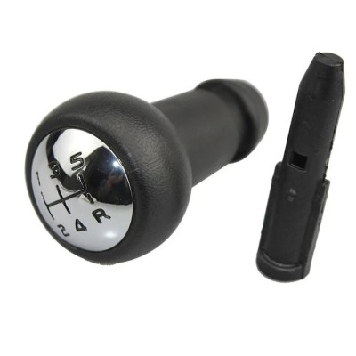 Set nuca schimbator viteze si adaptor fixare VentooĂ&amp;sbquo;&amp;Acirc;&amp;reg;, 5 viteze, inel cromat, compatibil cu Citroen C2, C3, foto