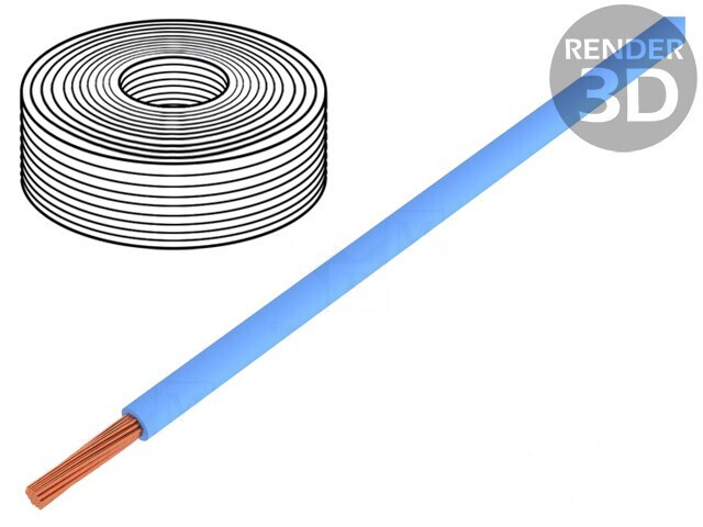 Cablu Electric Albastru 4mm2 450V/750V