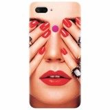Husa silicon pentru Xiaomi Mi 8 Lite, Rings On All Fingers