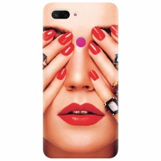 Husa silicon pentru Xiaomi Mi 8 Lite, Rings On All Fingers foto
