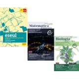 Pachet Bacalaureat 2026. Eseul regatire individuala pentru proba scrisa, Matematica pe intelesul tuturor M-mate-info, M-stiintele naturii si Biologia