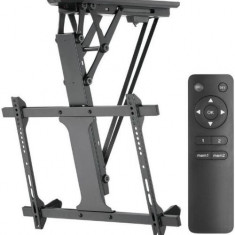 Suport Tavan Maclean MC-880, Electric, 32inch-70inch, 35 Kg (Negru)