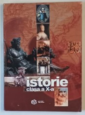 ISTORIE , MANUAL PENTRU CLASA A X - A de IOAN AUREL POP ... VICTOR MOLDOVAN , 2002