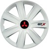 Set 4 Capace Roti GTX Alb R16, Compatibil Cu Mitsubishi, Autohelix MSA