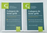 CULEGERE DE TESTE - GRILA PENTRU ADMITEREA IN MAGISTRATURA SI AVOCATURA , VOLUMELE I - II , de MADALINA DINU ...TUDOR - VLAD RADULESCU / IOAN - PAUL