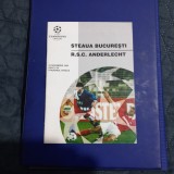 Program Steaua - Anderlecht