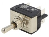 Comutator Basculant 3 Pozitii ON-OFF-ON 16A 250V