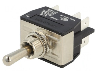 Comutator Basculant 3 Pozitii ON-OFF-ON 16A 250V foto