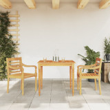 Set mobilier pentru gradina, 3 piese, lemn masiv de tec GartenMobel Dekor, vidaXL
