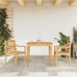 Cumpara ieftin Set mobilier pentru grădină, 3 piese, lemn masiv de tec