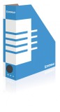 Suport vertical carton pentru cataloage DONAU A4 8cm albastru
