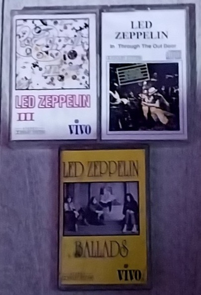 Caseta audio Led Zeppelin,Ballads 25 lei,In Through 20