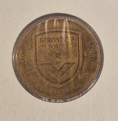 Franta, France, 1 1/2 Euro, 2010, KM#1723, tiraj 4897, Girondins de Bordeaux foto