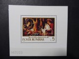 Romania 1970 - Reproduceri de artă I, Scene de v&acirc;nătoare, coliță dantelată, LP 742