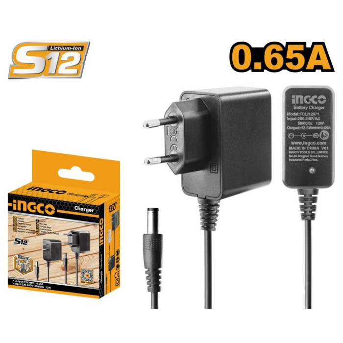 Incarcator 12 v baterie s12 - Ingco FCLI12071E