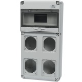 Tablou distributie 10 module Gewiss GW68003N, montaj aplicat, IP65