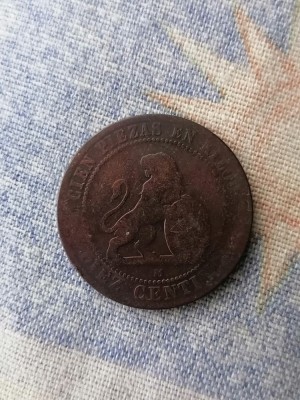 MONEDA-10 CENTIMOS 1870- SPANIA foto