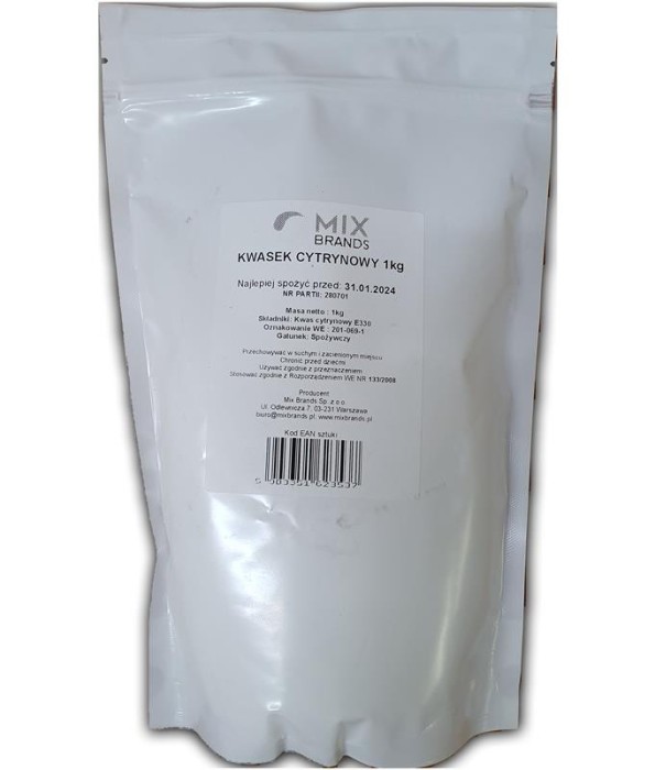 Acid Citric - Sare de Lamaie 1 kilogram Mix Brands
