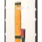 LCD Samsung Galaxy Tab A7 Lite LTE, T225, Negru